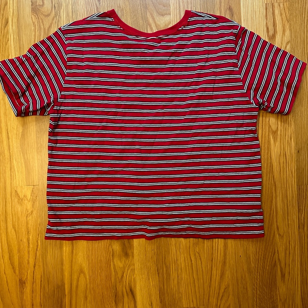 hollister cropped t shirt